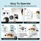 Hiddist Smart Drawing Robot for Kids